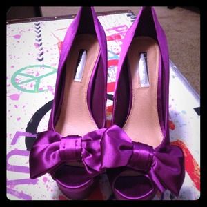 SOLD Platform Baker's Peep Toe SOLD