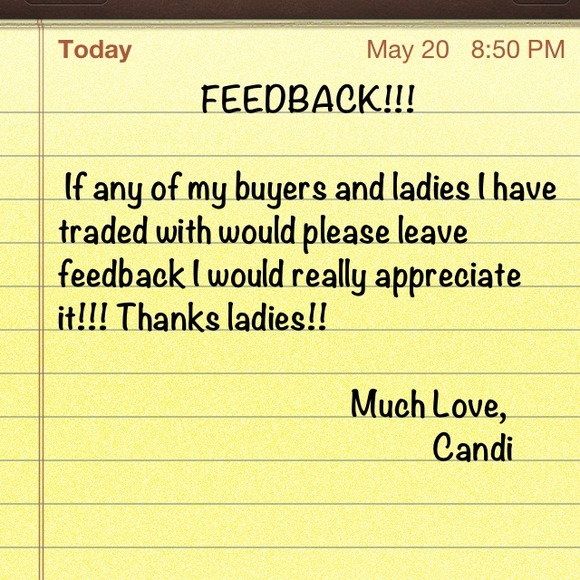 Feedback!!! 🌺❤🎉😍🙏💋😘☀🌊👙🌀👛👠 - Picture 2 of 2