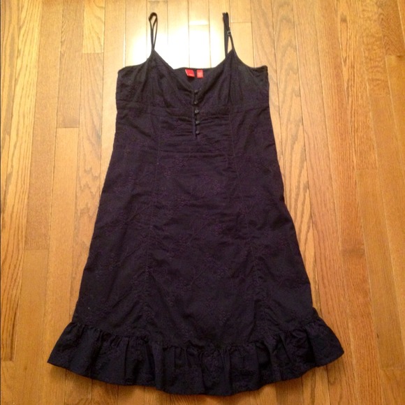 Dark blue flirty summer dress by Esprit!
