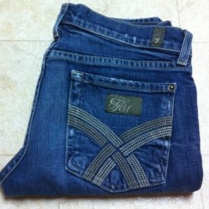 SOLD IN BUNDLE! 7FAM Gwenevere Skinny Jeans