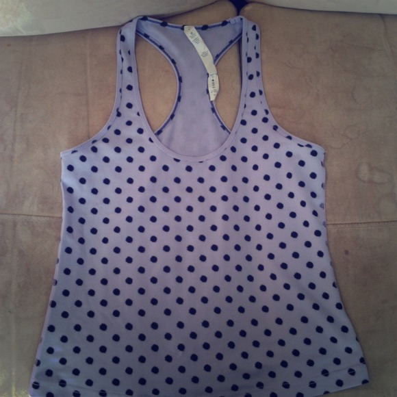 *****SOLD*****Purple polka dot lululemon workout