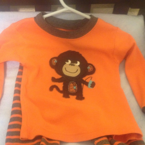 Cute monkey pjs
