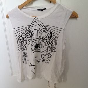 Urban outfitters muscle tee size S