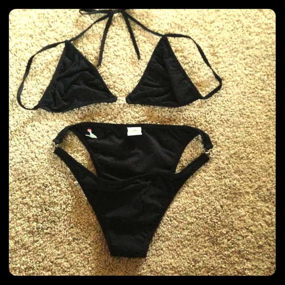 REDUCED!!Never worn backless Brazilian swimsuit!!! - Picture 1 of 5