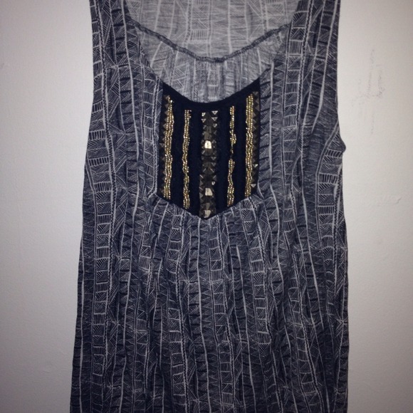 *SOLD* Tribal print tank