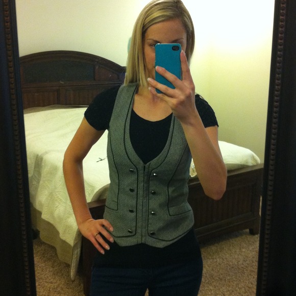 Grey vest - SOLD IN BUNDLE