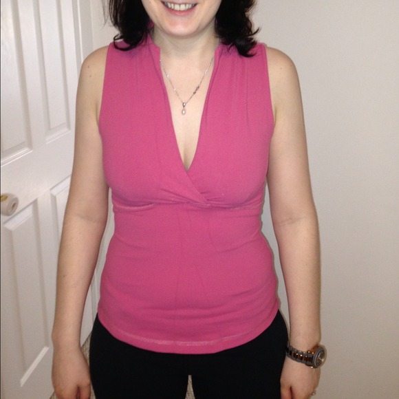 SOLD. Lululemon  Whisper tank top. Pink. Size 8