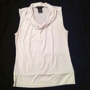 Stretchy dressy sleeveless top