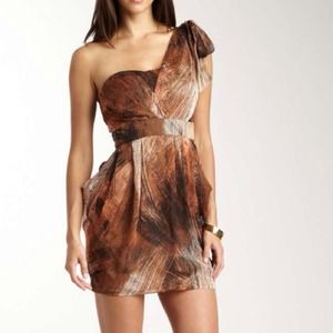 One Shoulder MM Couture Dress *NWT*