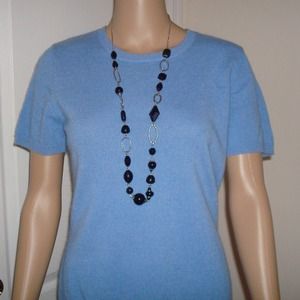 100% Cashmere Short sleeve