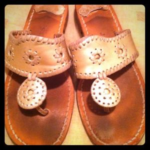 Jack Rogers Navajo sandals for @meganmoret