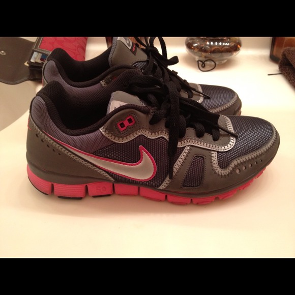 Pink & Gray Women's Nike Running Sneakers