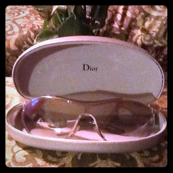 REDUCED!!  DIOR clear lightly tinted sunglasses
