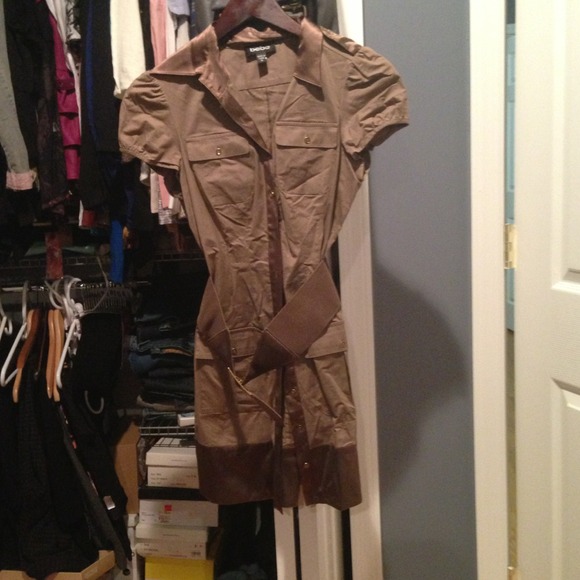 🚫SOLD🚫Bebe camo dress
