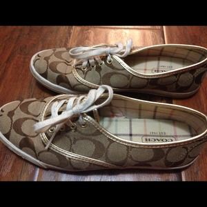 Authentic coach shoes! On hold!