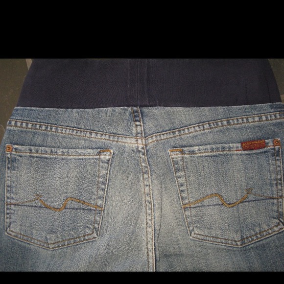 7 Seven for All Mankind Maternity Bootcut jeans