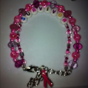Cancer awareness bracelets