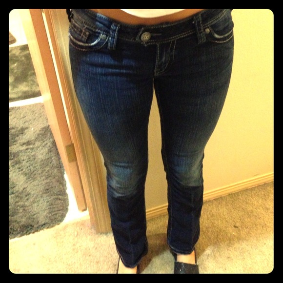 Silver jeans