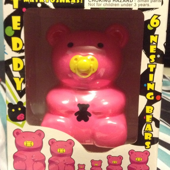 New never open teddy matryoshkas, it supper cute