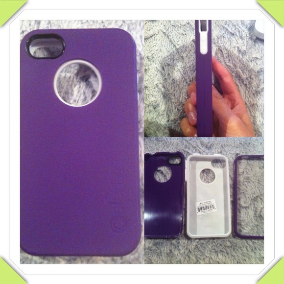 iPhone 4 purple hard case