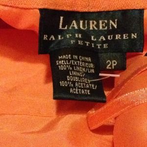 Woman's polo linen pants