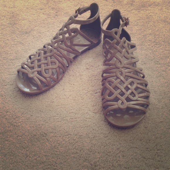 ❌SOLD👊Diane Von furstenburg jelly sandals-6