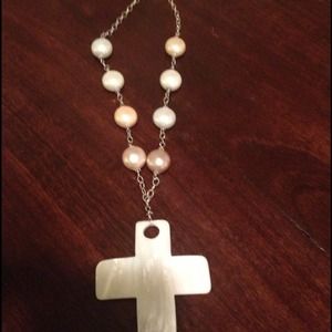 NEW Mother of Pearl Necklace