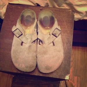 Birkenstocks, hardly worn! Great condition