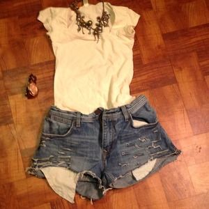 🚫RESERVED🚫High waisted boyfriend shorts