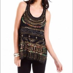 Romeo & Juliet Couture Embroidered Top Shirt