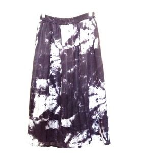 🚫SOLD 👍Acid wash Maxi Skirt