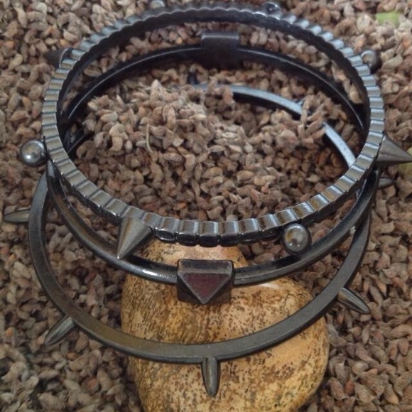 Set of three bracelets