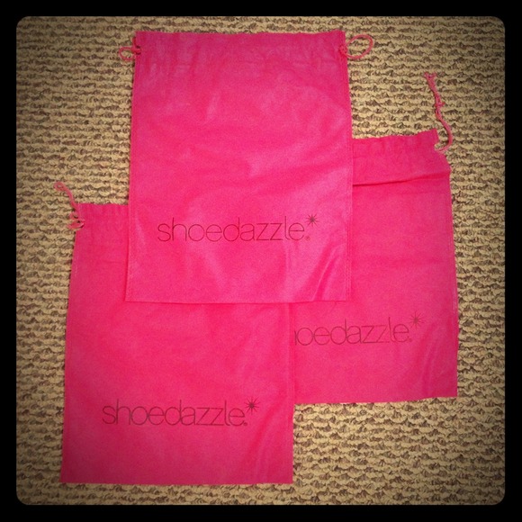 Shoedazzle set of 3 dust bags.