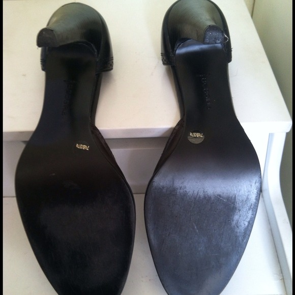 BCBGirls Two Toned Spectator D'Orsay Pumps - Picture 3 of 4