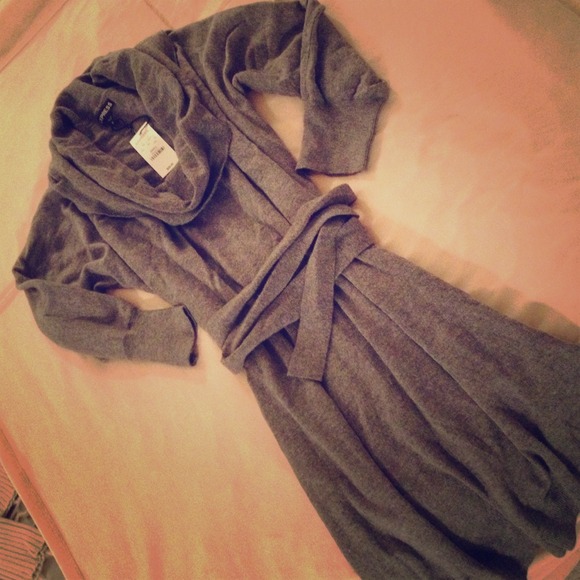 Heather Grey Sweater Dress