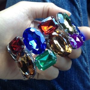Brand new jeweled stretch bracelet