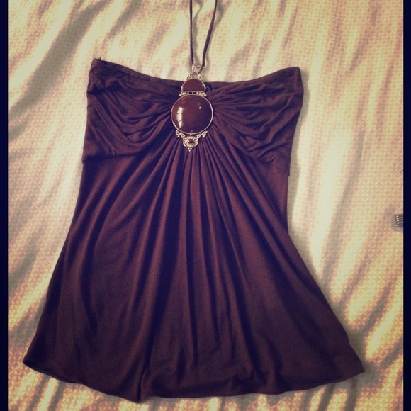 Sky brand halter top, like new. Dry clean only