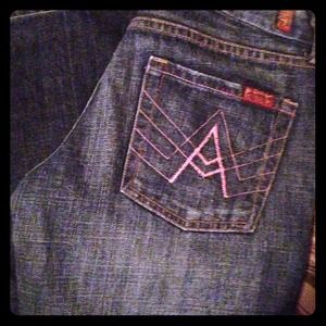 7 for all Mankind "A" pocket