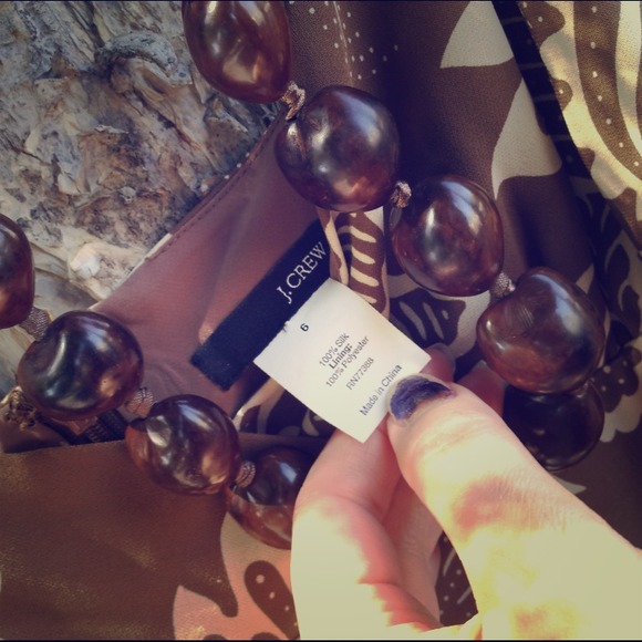 Jcrew silk sun dress size 6