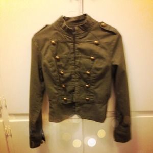 Super cute military inspired jacket