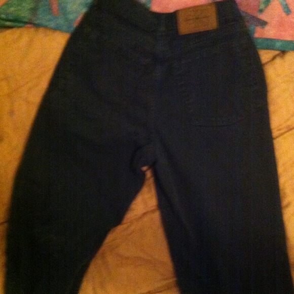 CALVINKLEIN DARK BLUE DENIM JEANS - Picture 2 of 3