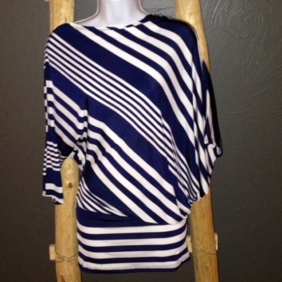 HOLD FOR @verozoe til 8/31 Navy Stripe Dress/Tunic