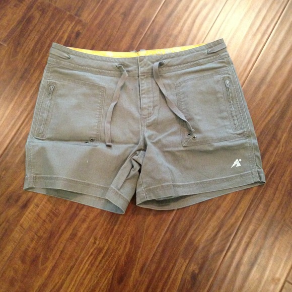 EMS olive green shorts