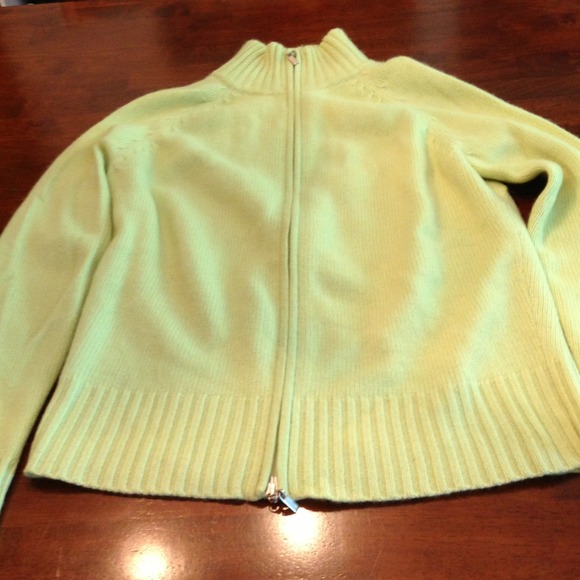 Green sweater