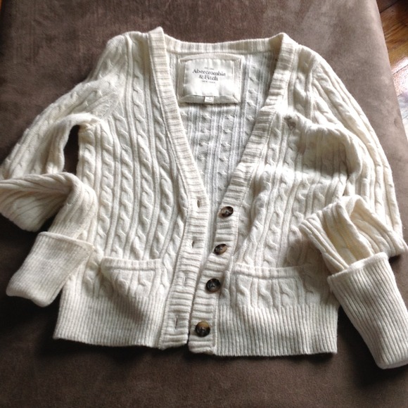 Abercrombie off white sweater - Picture 1 of 1