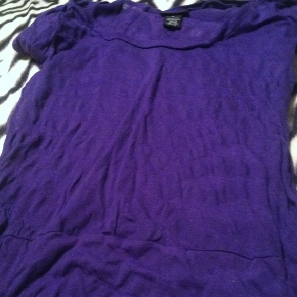 Purple zebra 3/4s shirt