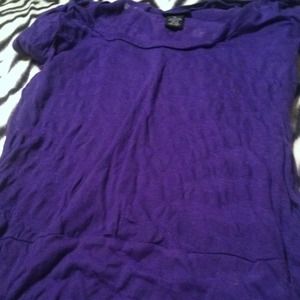 Purple zebra 3/4s shirt
