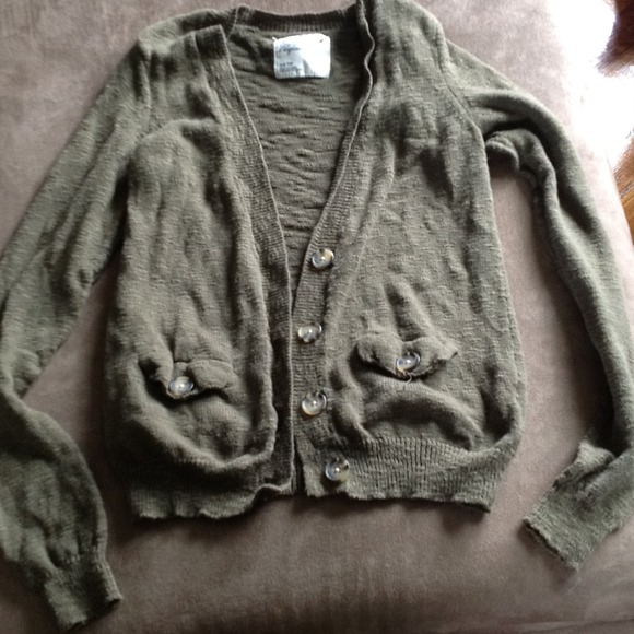 American eagle green sweater - Picture 1 of 1