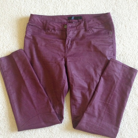 Maroon pants by Forever 21
