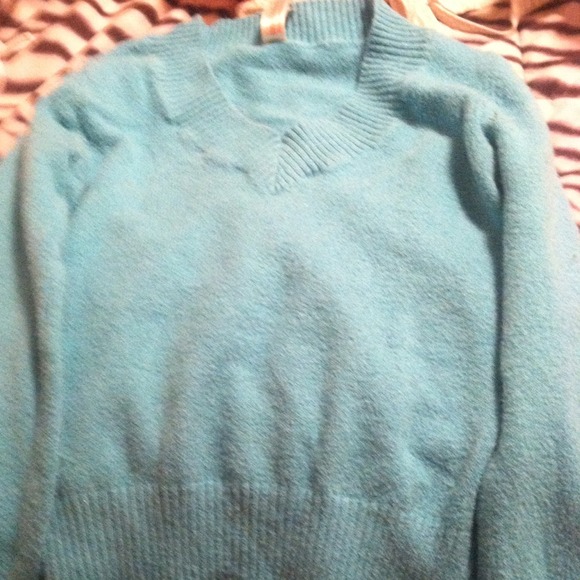 Light blue sweater